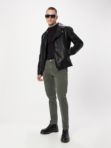 Coupe slim Pantalon chino 'Benni' REPLAY en vert