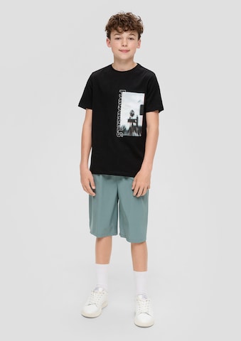 s.Oliver T-Shirt in Schwarz