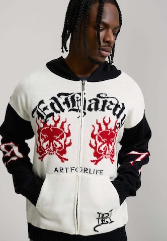 Ed Hardy Πλεκτή ζακέτα '1971' σε μπεζ