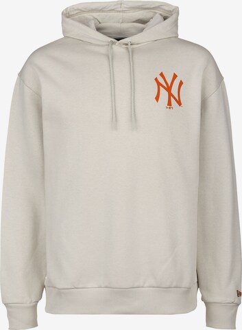 Pullover 'MLB New York Yankees League Essential' di NEW ERA in grigio: frontale