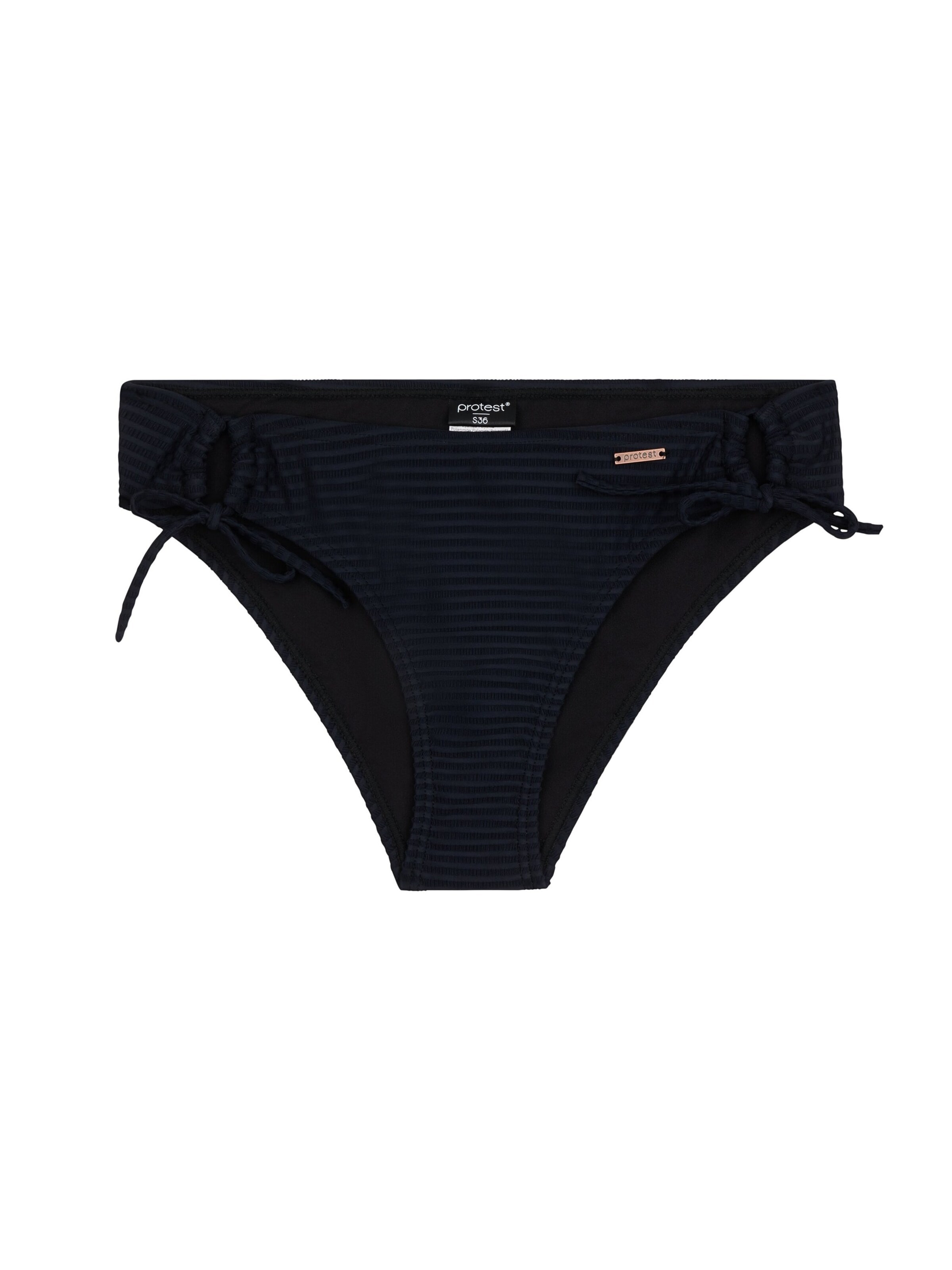 PROTEST Bikinibroek 'MIXBack' in Zwart: voorkant