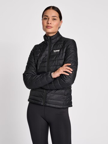 Hummel Sportjacke 'Blown' in Schwarz: Vorderseite