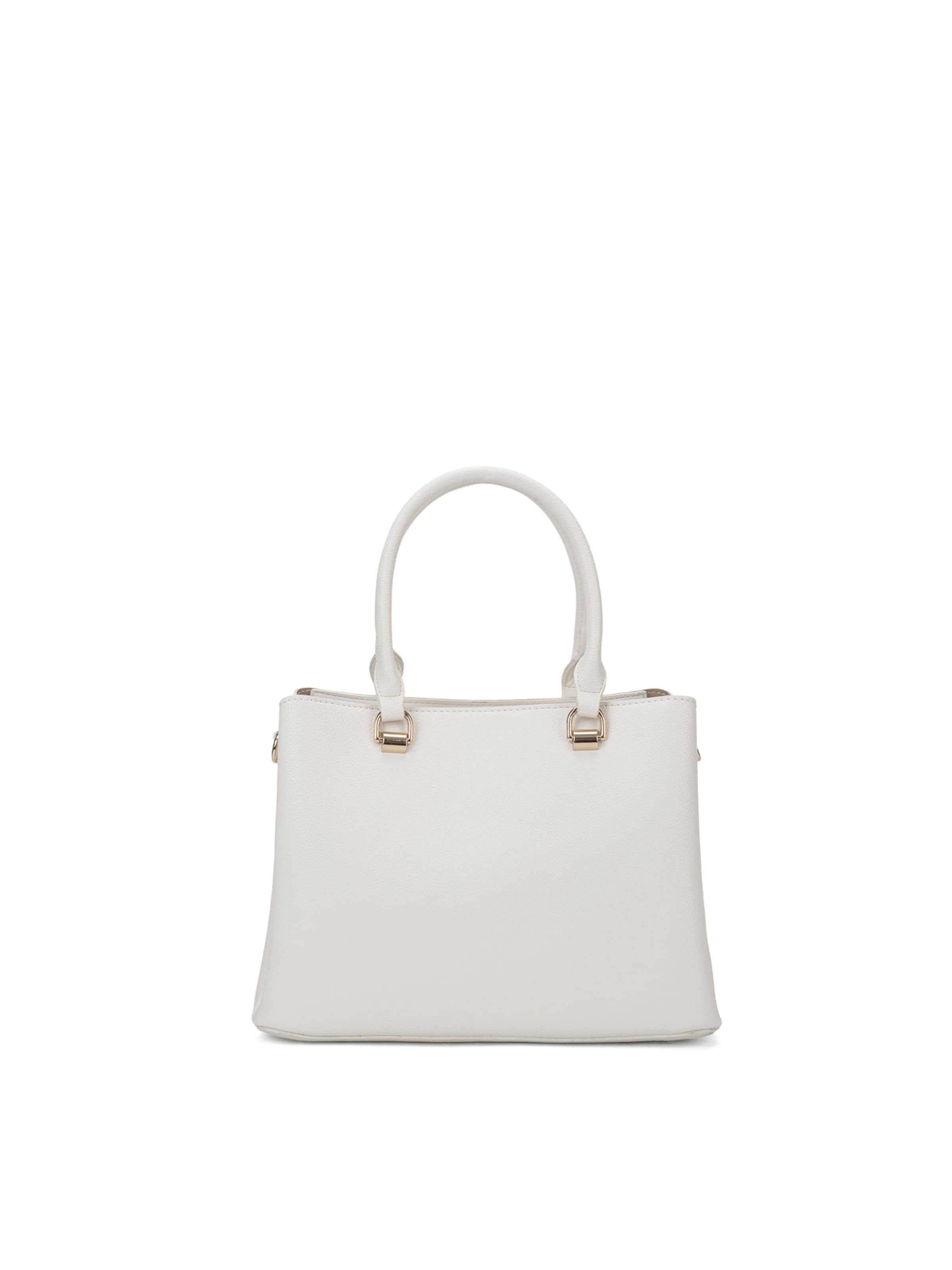 Borsa a mano 'Borsa a Mano Vegan Leather Diana & Co Firenze - Zip e Tracolla Rimovibile' di Diana&Co. in bianco