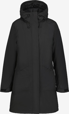 ICEPEAK Winterparka in Schwarz: Vorderseite