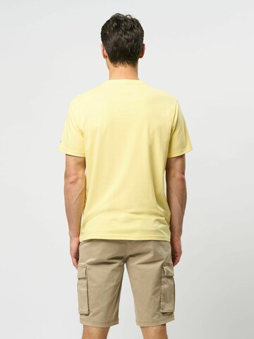 T-Shirt 'Nord' U.S. POLO ASSN. en jaune