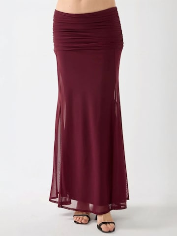 Jupe Hiccup en rouge : devant