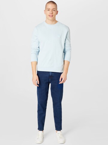 BOSS Sweatshirt 'Westart' in Blau
