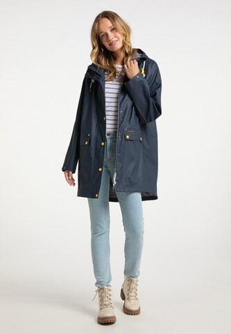 Schmuddelwedda Between-seasons coat in Blue