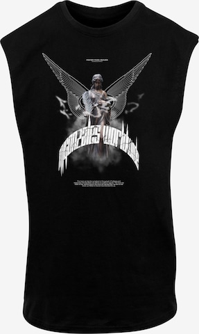 T-Shirt ' HIGHER THAN HEAVEN V.1' MJ Gonzales en noir : devant