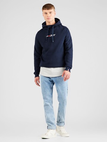TOMMY HILFIGER Sweatshirt in Blau