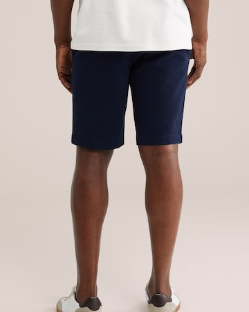 WE Fashion regular Παντελόνι τσίνο σε μπλε