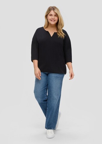 s.Oliver Red Label Big & Tall Shirt in Zwart