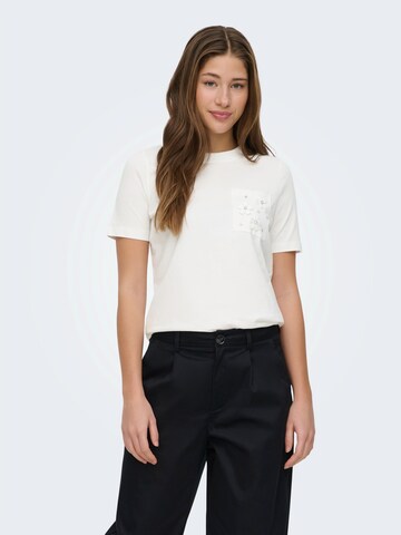 ONLY Shirt 'ONLZENIA' in White: front