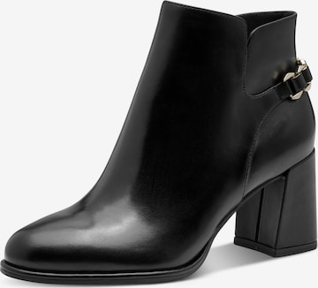 Tamaris Enkellaarsjes in Zwart: voorkant