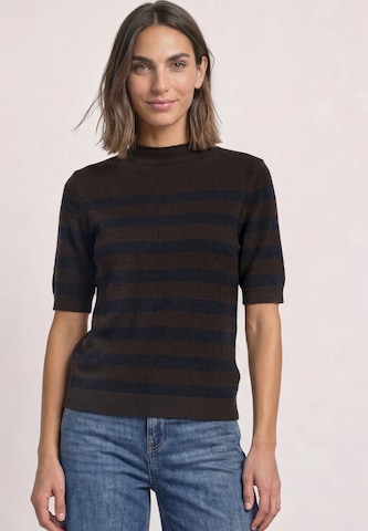 Pull-over STREET ONE en marron : devant