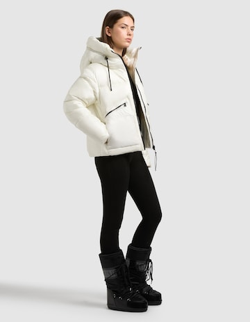 khujo Winter Jacket 'LUNA' in White