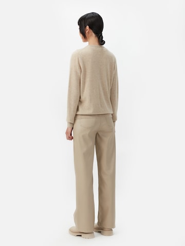 GOBI Cashmere Strickjacke 'Essential'‌‌‌‌‌ in Beige