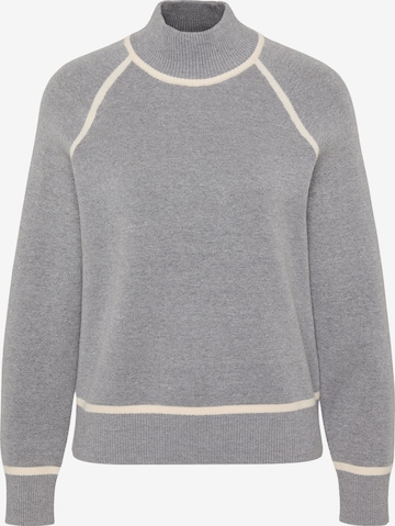 pilka Vero Moda Petite Megztinis 'VMGOLD': priekis