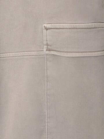Pull&Bear Szabványos Cargo nadrágok - szürke