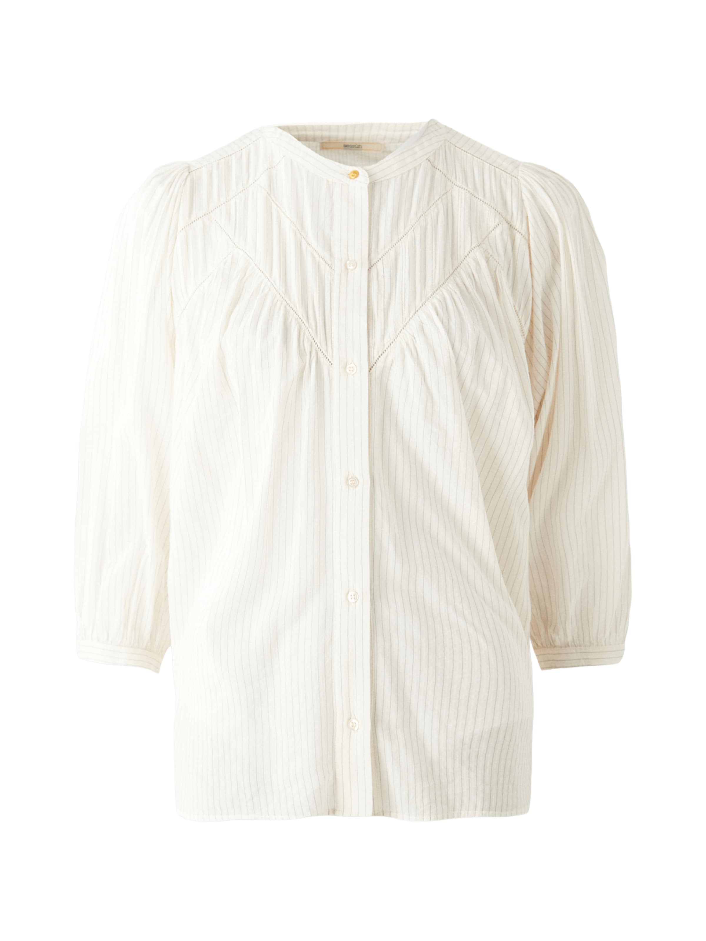 sessun Bluse 'SAVI' in Beige: Vorderseite