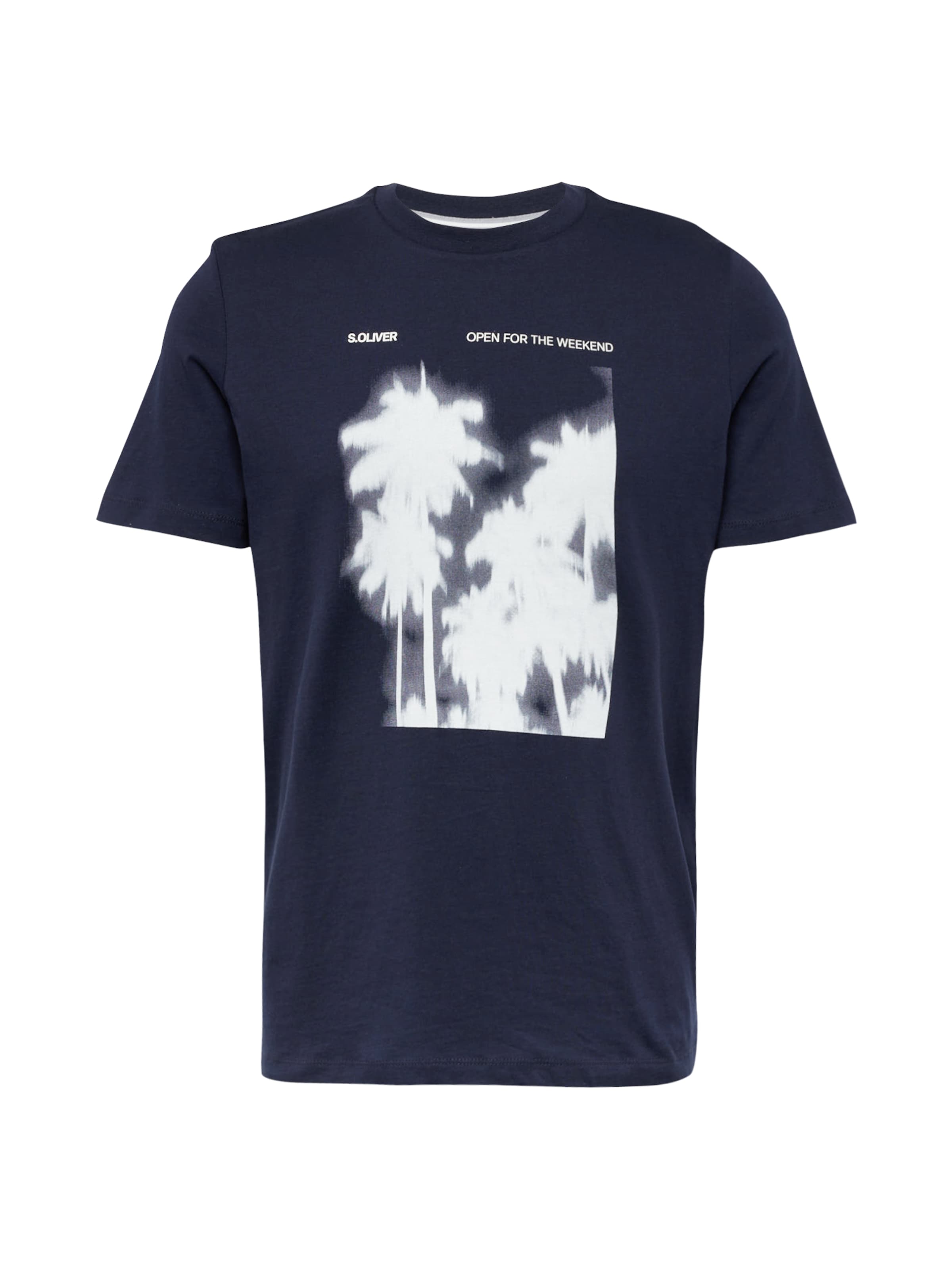 T-Shirt s.Oliver en bleu : devant