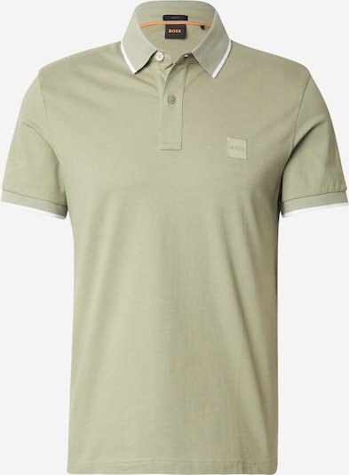 BOSS Majica 'Passertip' u jabuka / bijela, Pregled proizvoda