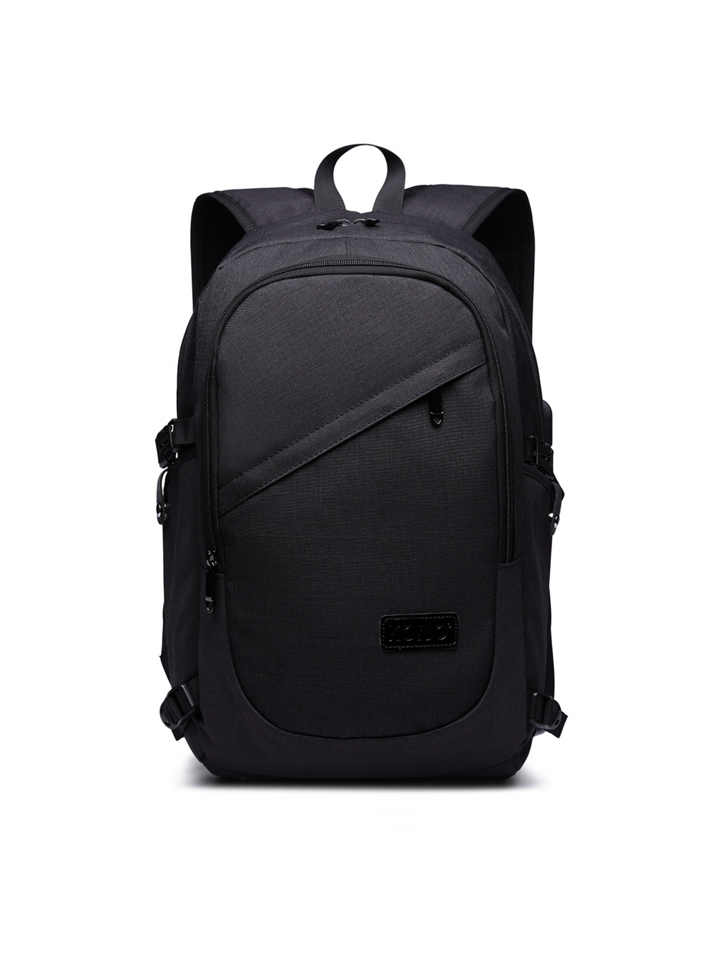 Kono Backpack in Black: front