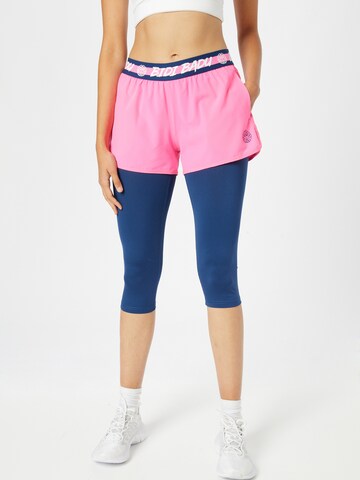 BIDI BADU Skinny Sportshorts in Pink: predná strana