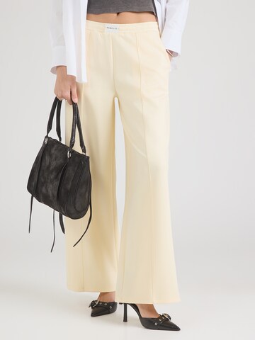 Elias Rumelis Широкий Штаны 'JEANINE' в Желтый: спереди