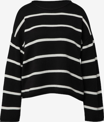 Pull-over oversize s.Oliver en noir : devant