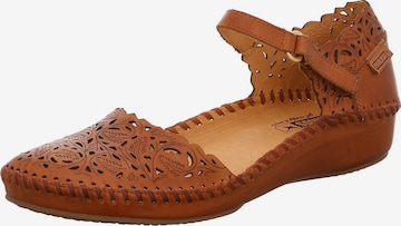 PIKOLINOS Nauhaballerina 'P.vallarta' värissä ruskea: etupuoli