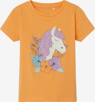 NAME IT - Camiseta 'JASMINE' en naranja: frente