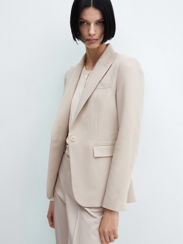 MANGO Blazers 'Boreal' in Beige: voorkant