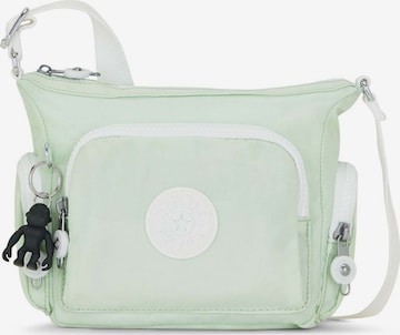 KIPLING - Bolso de hombro 'Gabbie' en verde: frente