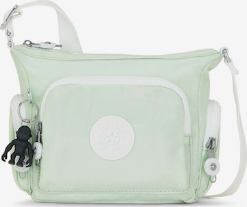 KIPLING - Bolsa de cintura 'Gabbie' em verde: frente