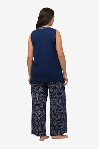 Ulla Popken Pyjama in Blau