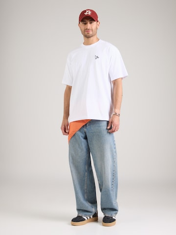 Iriedaily - Camiseta 'Pigeon Finger' en blanco