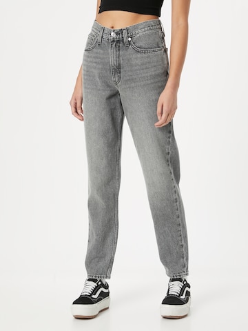 LEVI'S ® Tapered Jeans '80s Mom Jean' in Grijs: voorkant