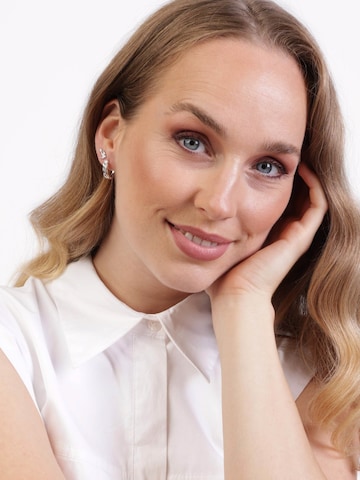 Lucardi Oorbellen in Zilver: voorkant