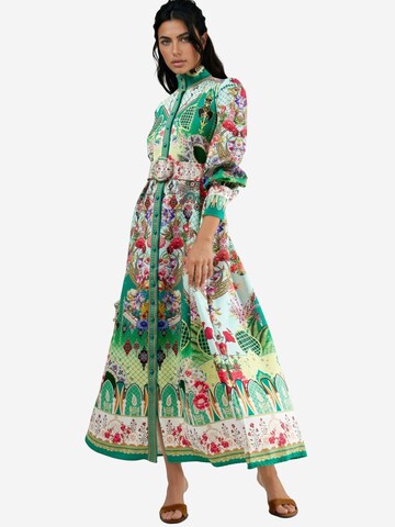 MSN Collection Dress 'Maxi' in Green