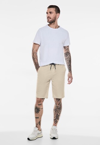 Street One MEN Regular Chino Pants in Beige