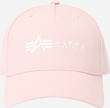 Casquette ALPHA INDUSTRIES en rose