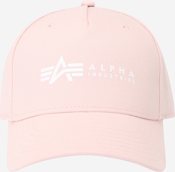 Cappello da baseball di ALPHA INDUSTRIES in rosa