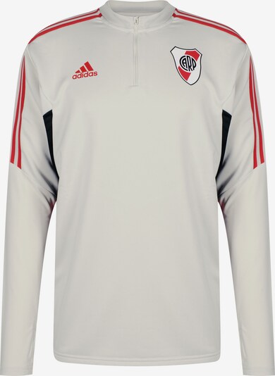 ADIDAS PERFORMANCE Athletic Sweatshirt 'River Plate' in Grey / Red / Black / White, Item view