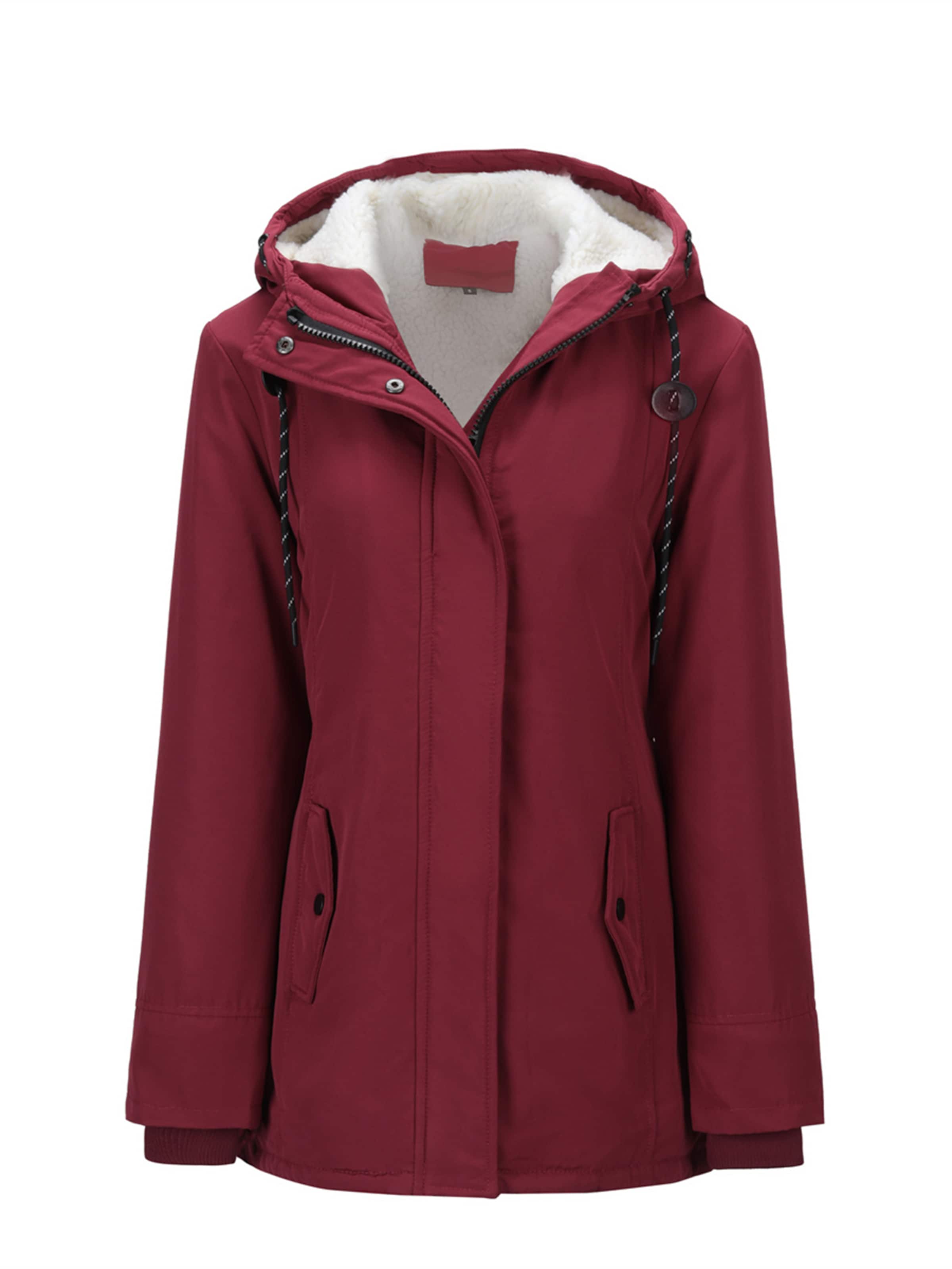 Youthup Winter Jacket in Red: front
