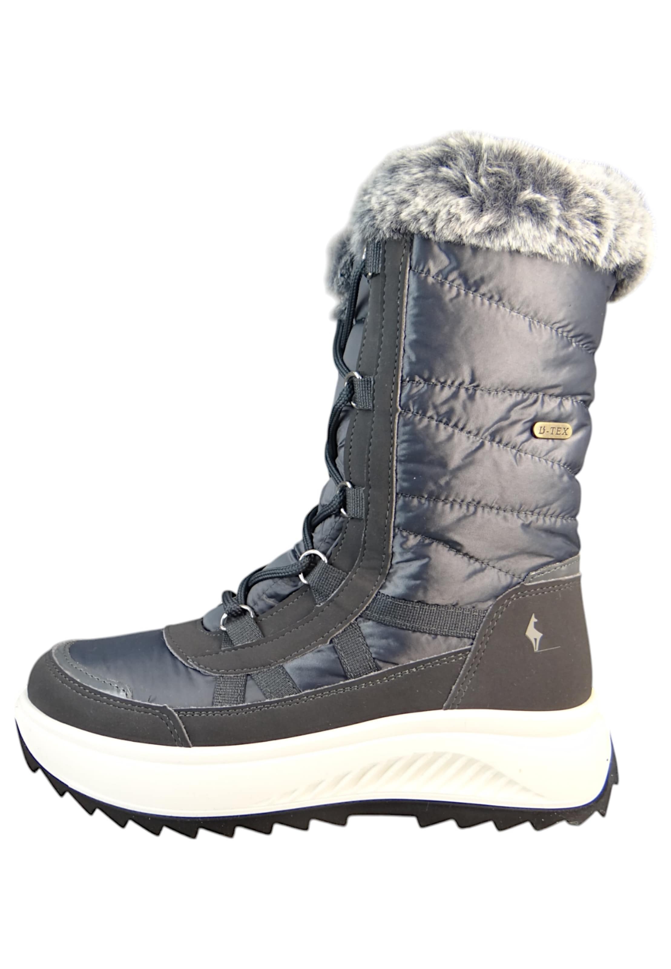 Lackner - Bota com atacadores em cinzento