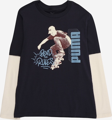 T-Shirt 'Mid90s' PUMA en bleu : devant