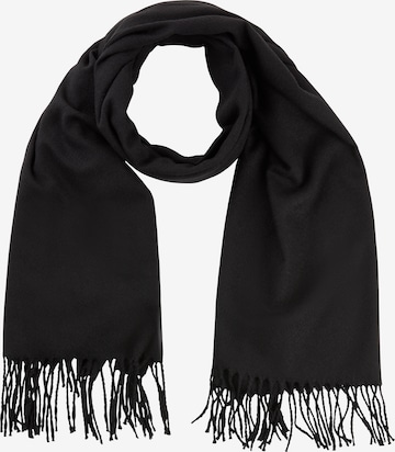LAURA SCOTT Wrap in Black: front
