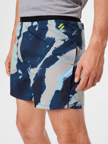 Superdry Regular Sportshorts 'Run Race' in Blau