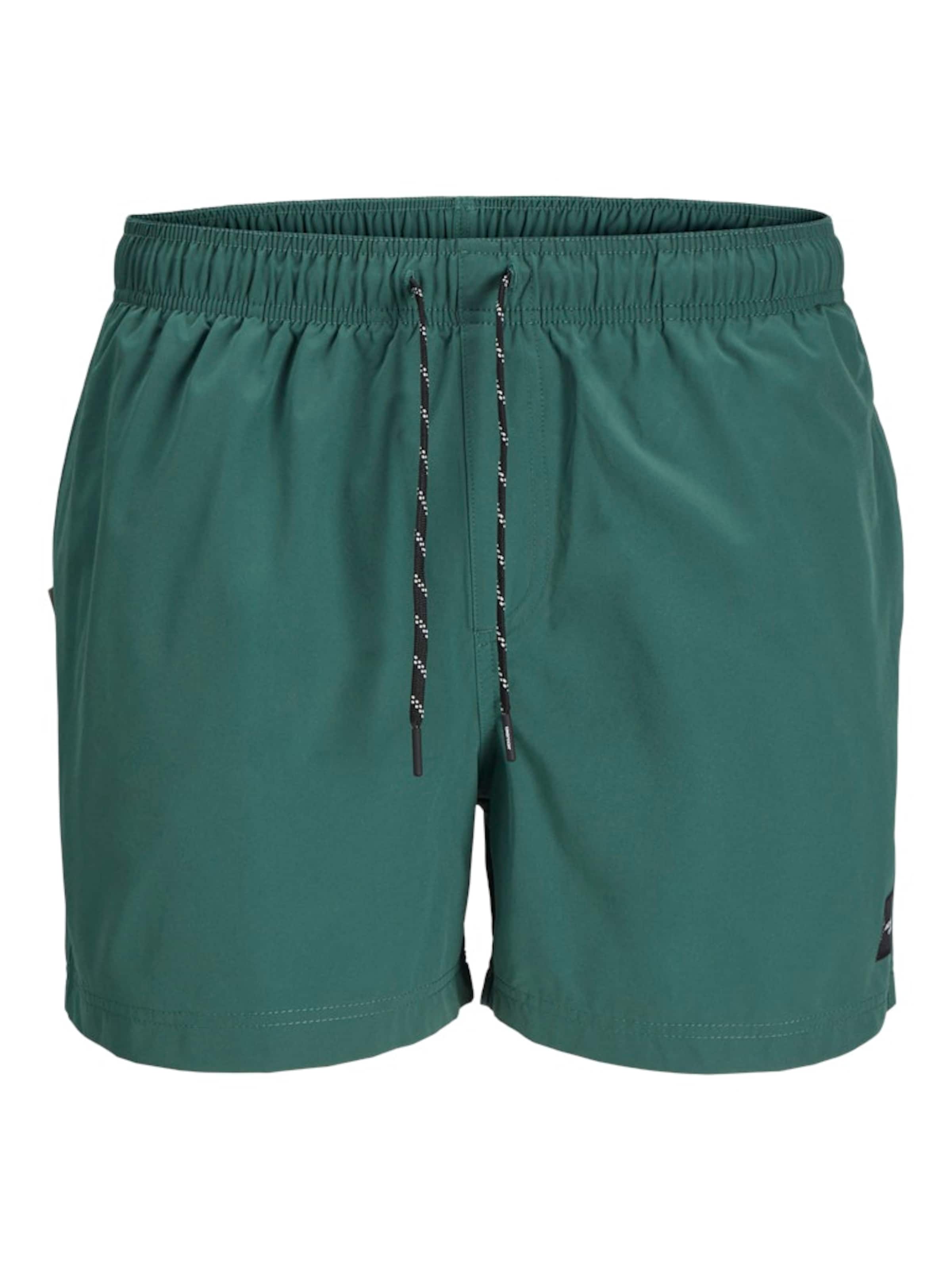 JACK & JONES Board Shorts 'JPSTMaui' in Green: front